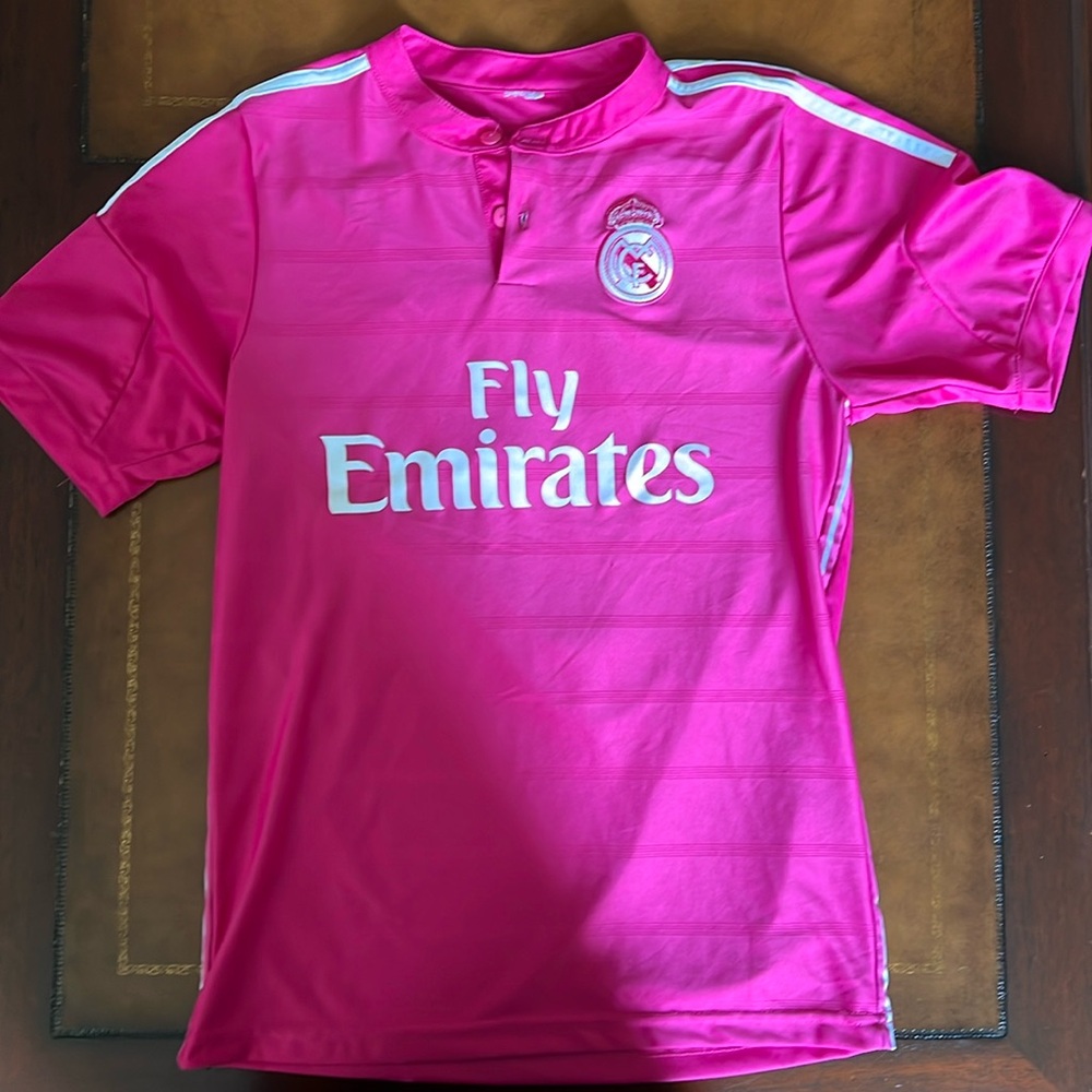 Real Madrid Ronaldo jersey.